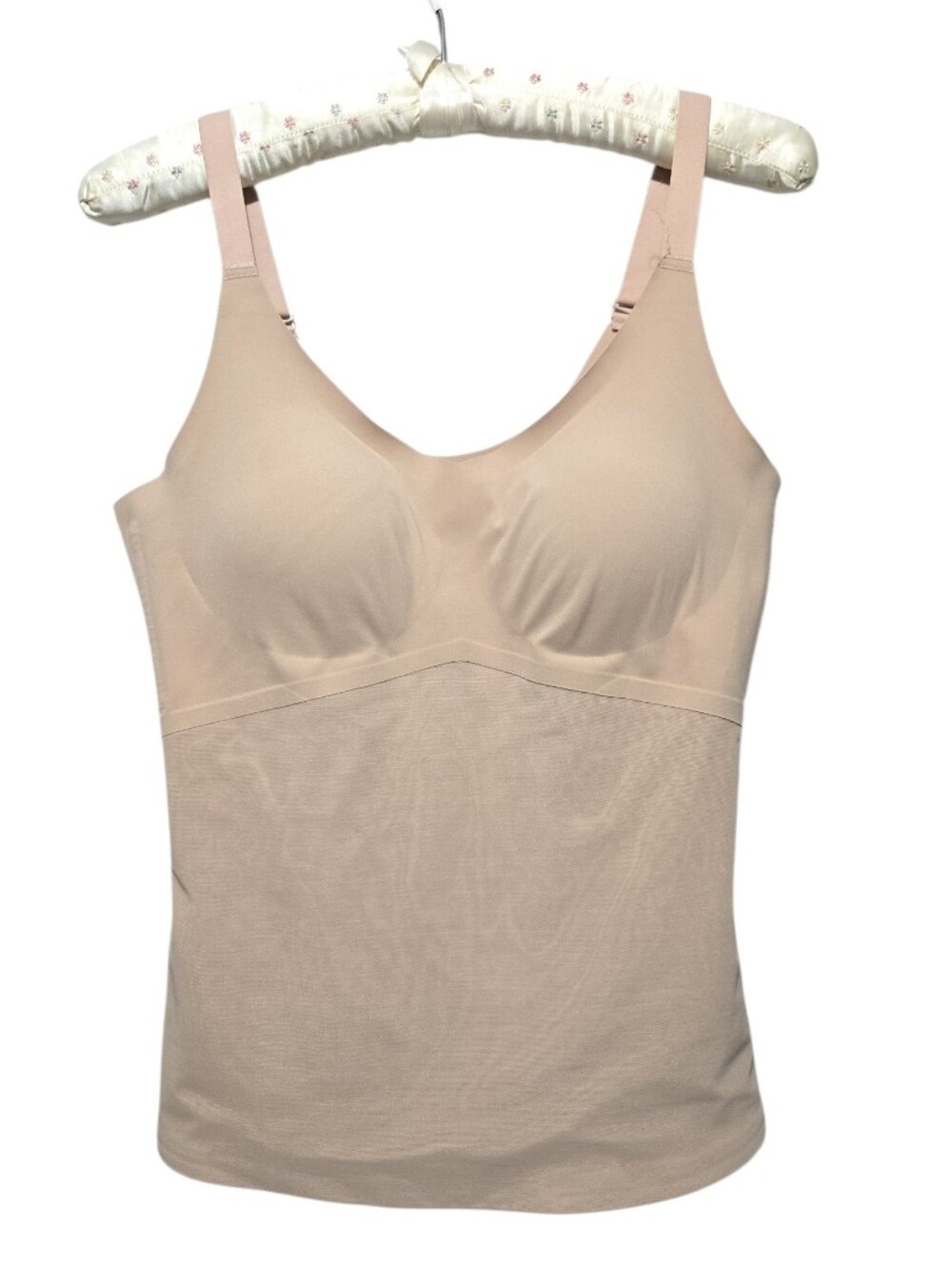 Honeylove LiftWear Cami Shapewear Tank Top Smoothing Beige Size Large